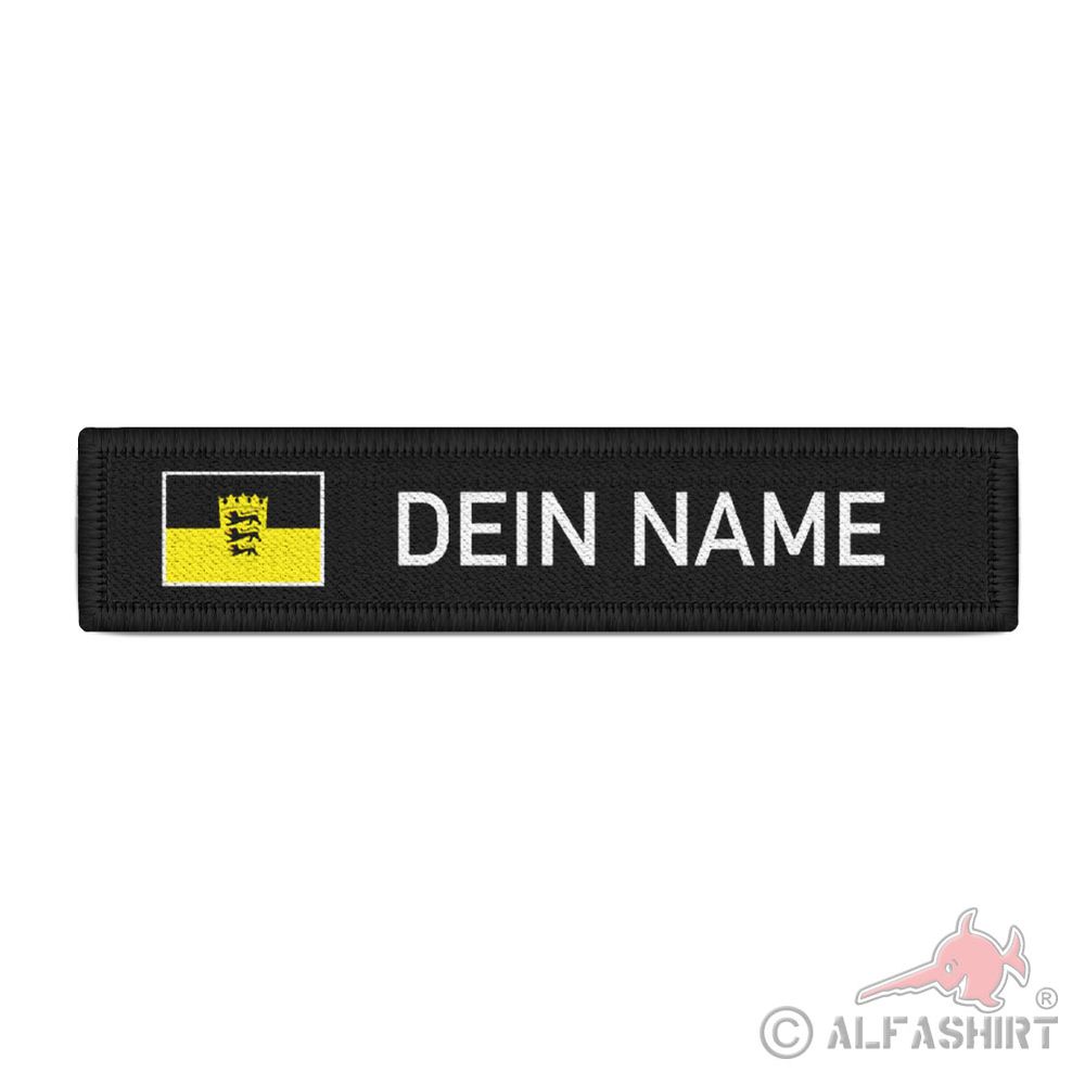 Namenspatch personalisierbar Baden-Württemberg Bundesland Deutschland #42394
