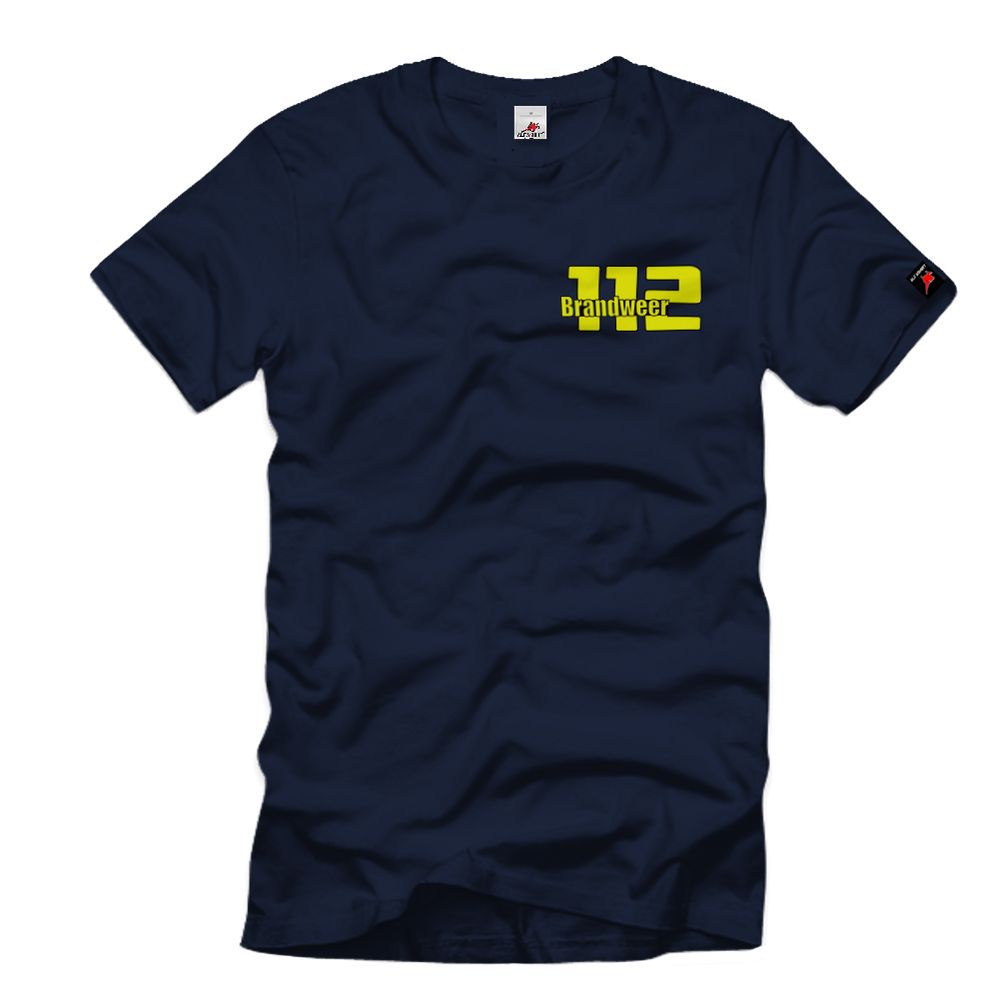 Brandweer 112 Fire Department Brand Redden Doorzichtig Opslaan T Shirt # 34782