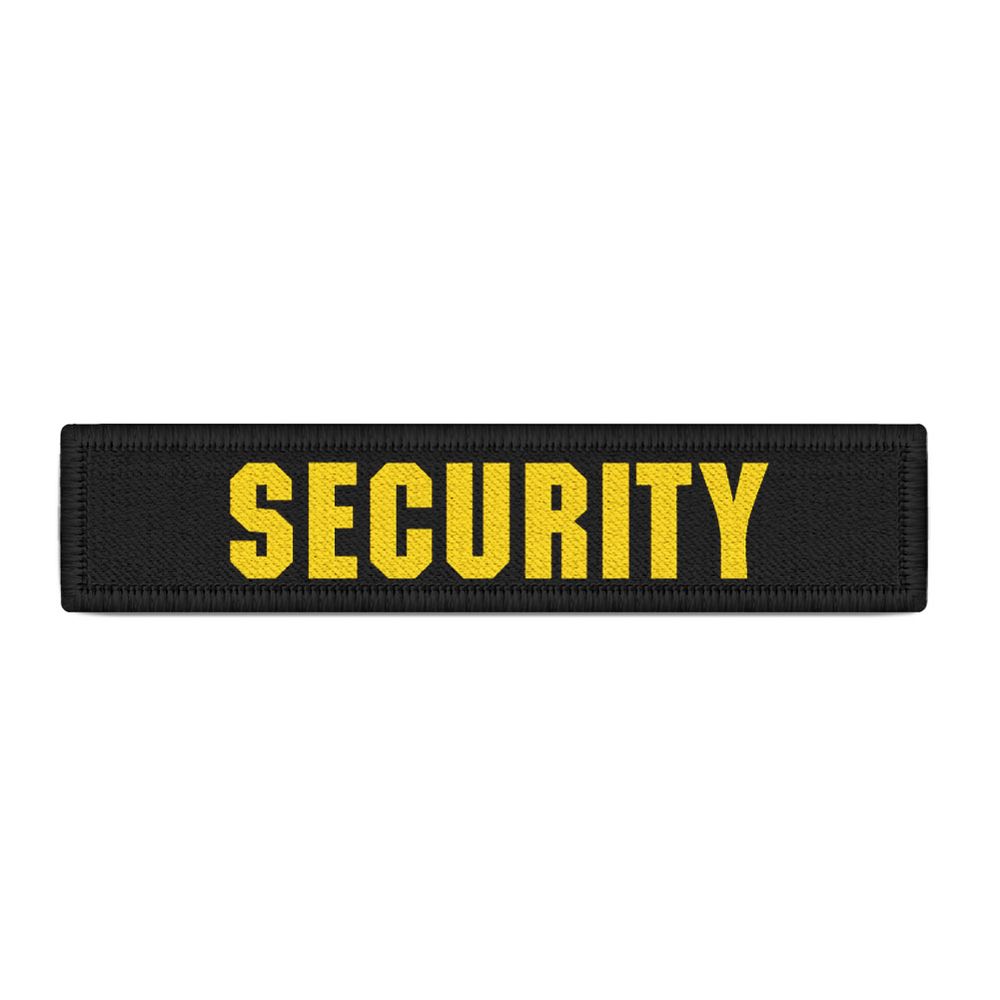 Patch Security Name Tag Security Service Folder Bodyguard Patch # 27255