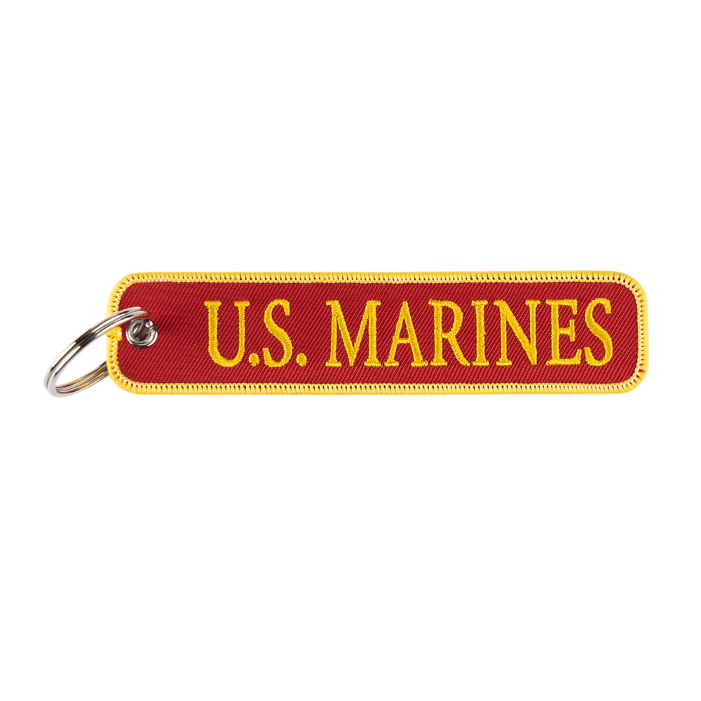 Schlüsselanhänger Semper Fi US Marine Spruch Soldat 12,5x2,5cm #42121
