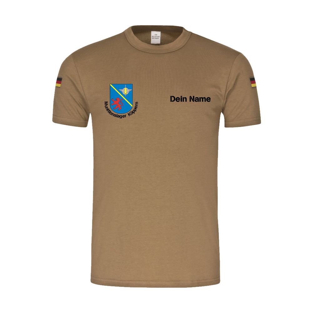 Bundeswehr Tropical Shirt – Customizable – Köppern Ammunition Depot #47835