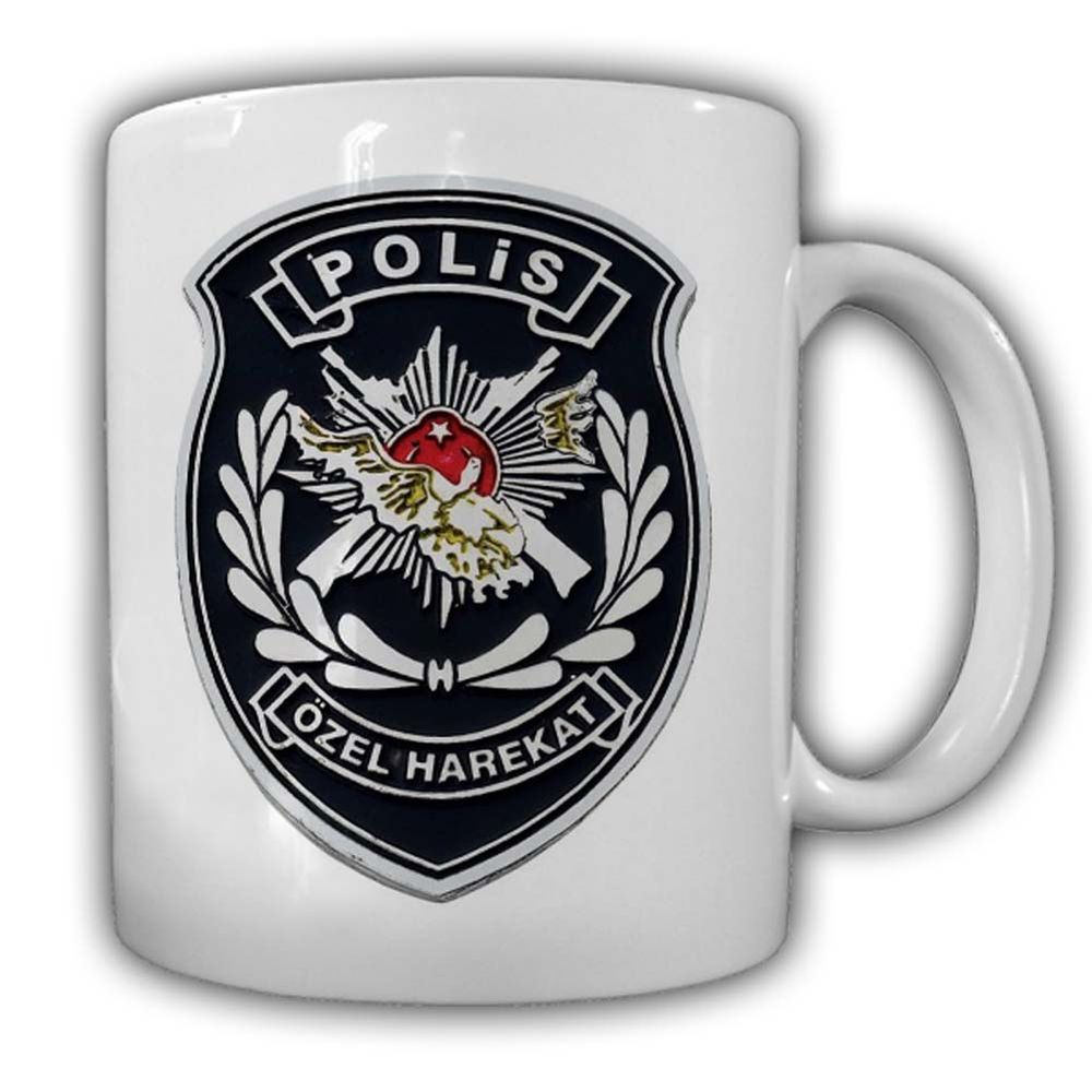 POLIS ÖZEL HAREKAT Tasse Polizei Türkei Türkey Istanbul Abzeichen  #24263