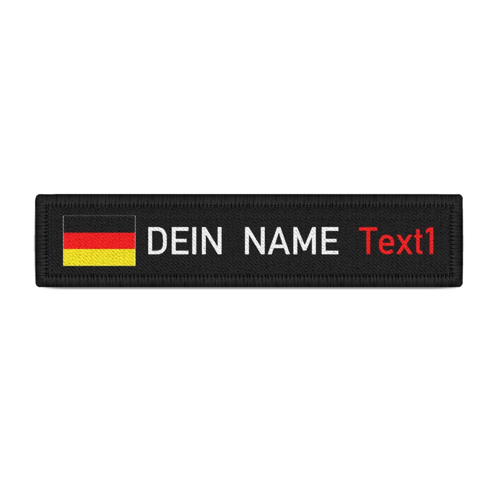 Namenschild Deutschland  Blutgruppe Personalsiert Bundeswehr BW Einheit #43510