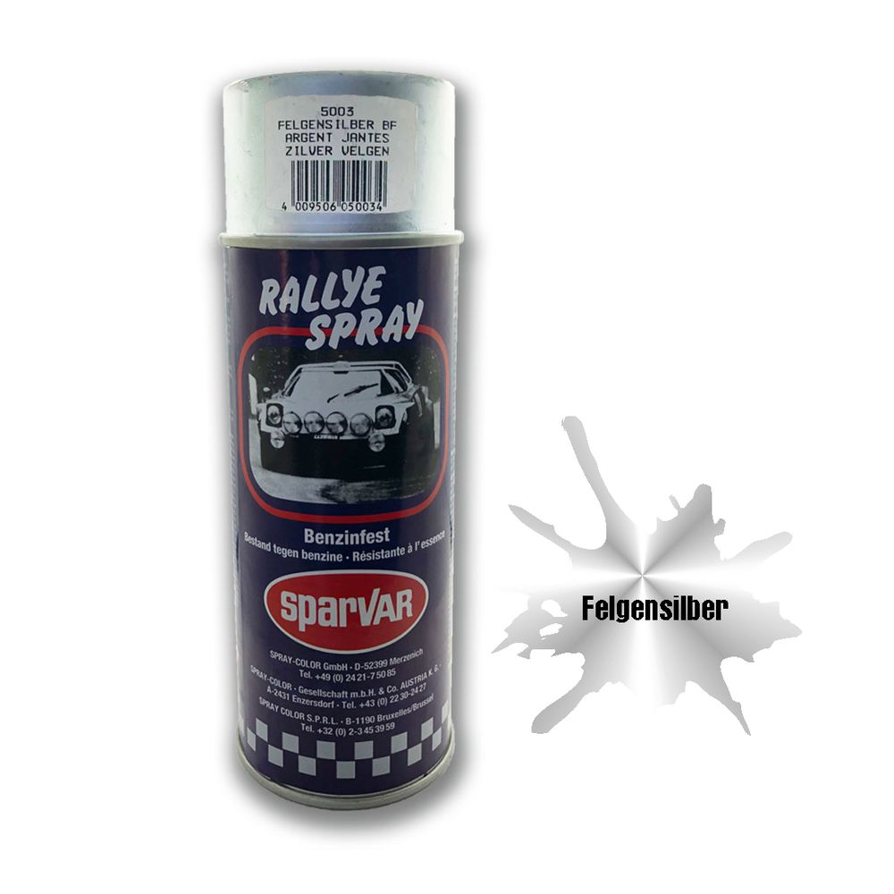 Farbspray Felgensilber Patronen Hülsen Autoteile Silberbarren Edelstahl #32814