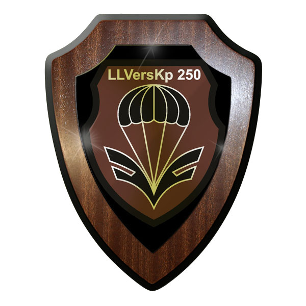 Wappenschild - Luftlandeversorgungs Kompanie LLVersKp 250 Bw Bundeswehr #9037