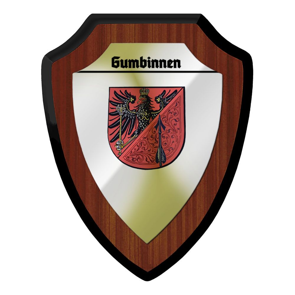 Wappenschild Gumbinnen Regierungsbezirk Provinz Preußen Ostpreußen #43774