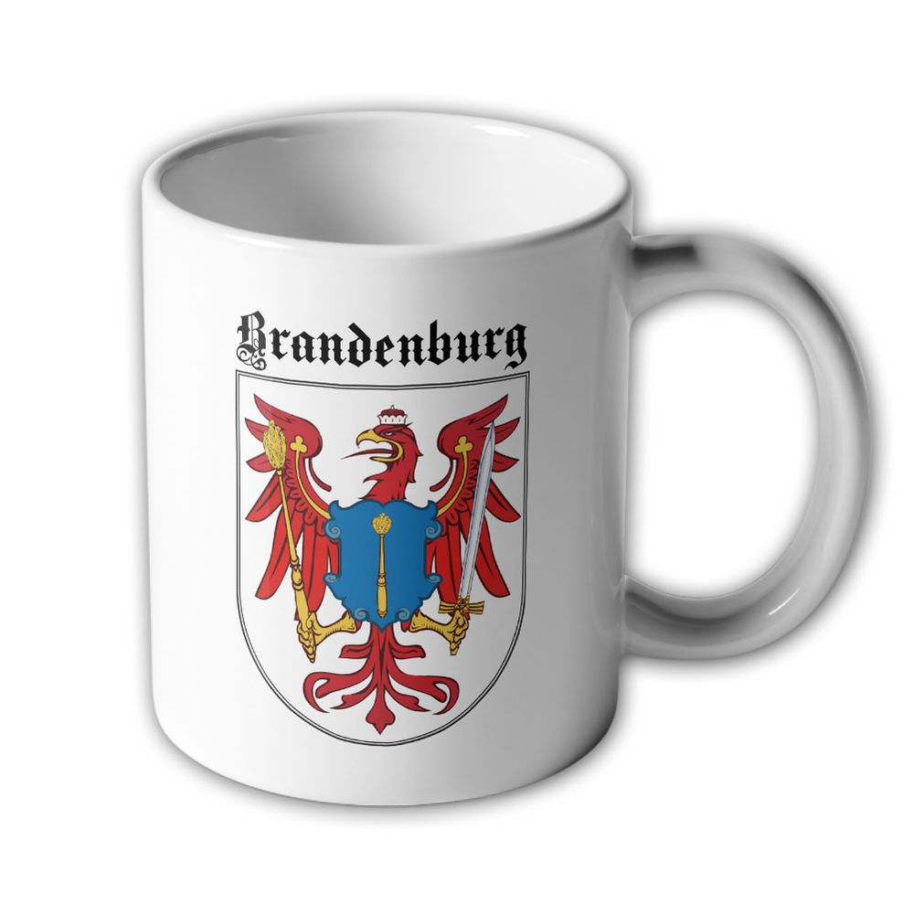 Tasse Brandenburg Wappen Landeswappen Bundesland Geschenk #9472