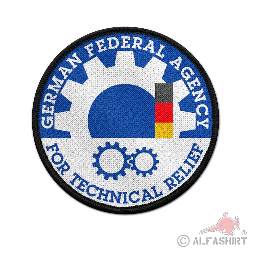 Patch German Federal Agency Technical Relief Hilfswerk KAT Abzeichen #42106