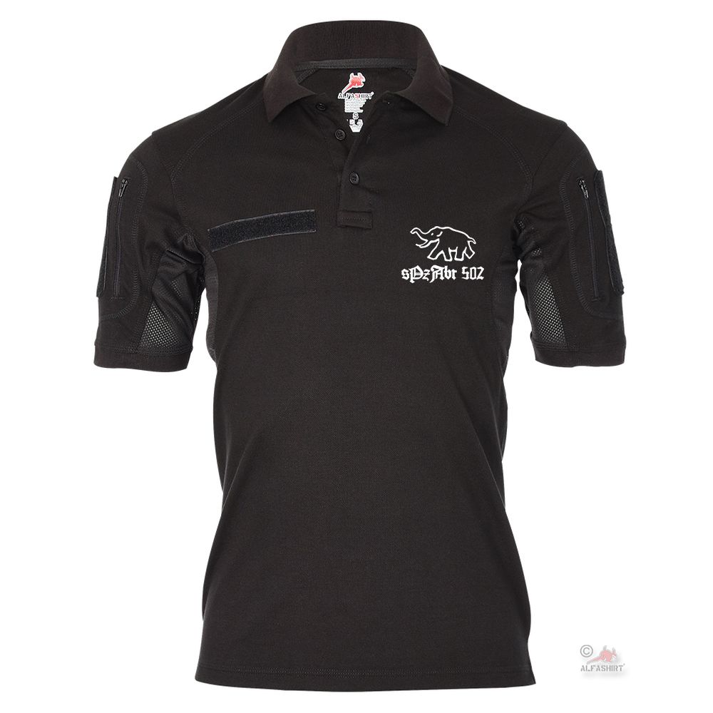 Tactical Poloshirt Alfa sPzAbt 502 Schwere Panzerabteilung Panzer Einheit #19024 Tactical Poloshirt Alfa sPzAbt 502 Schwere Panzerabteilung Panzer Einheit #19024