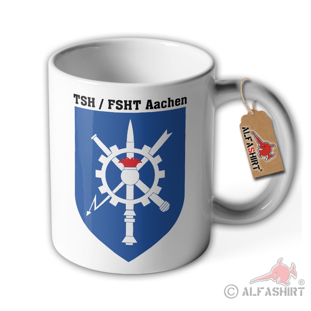 Tasse TSH-FSHT Aachen Eschweiler Donnerberg Stolberg Bundeswehr #40194