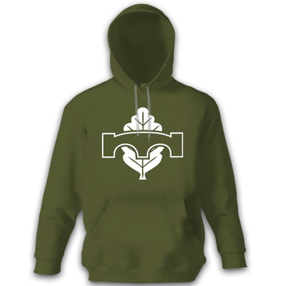 Pionier Pio Eichenlaub Brücke Wappen Abzeichen Bundeswehr - Hoodie #12201