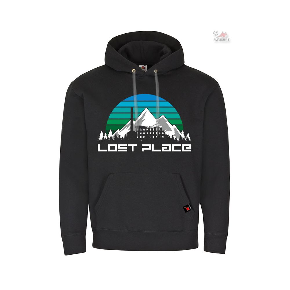 Hoodie Lost Places Outdoor Survival Abenteuer Bushcraft Pullover Kapuze #634