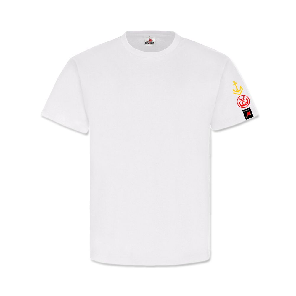 Obermaat Navigation NVA DDR Abzeichen Uniform Marine Matrose T-Shirt #31677