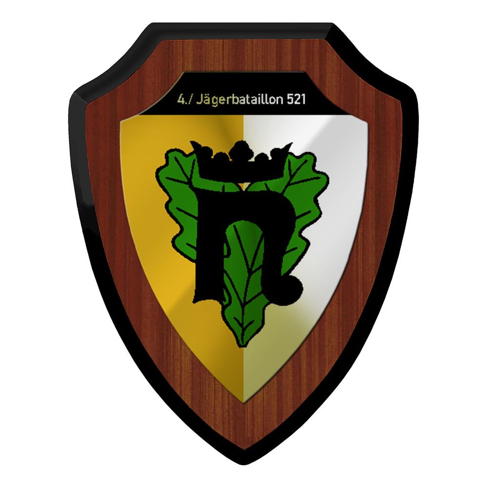 Coat of arms of the 4th Company of Jäger Battalion 521-Northeim, Company Unit #12772