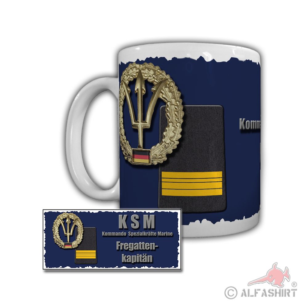 Cup KSM frigate captain Marine Baden-Wuerttemberg-class F 125 # 29290