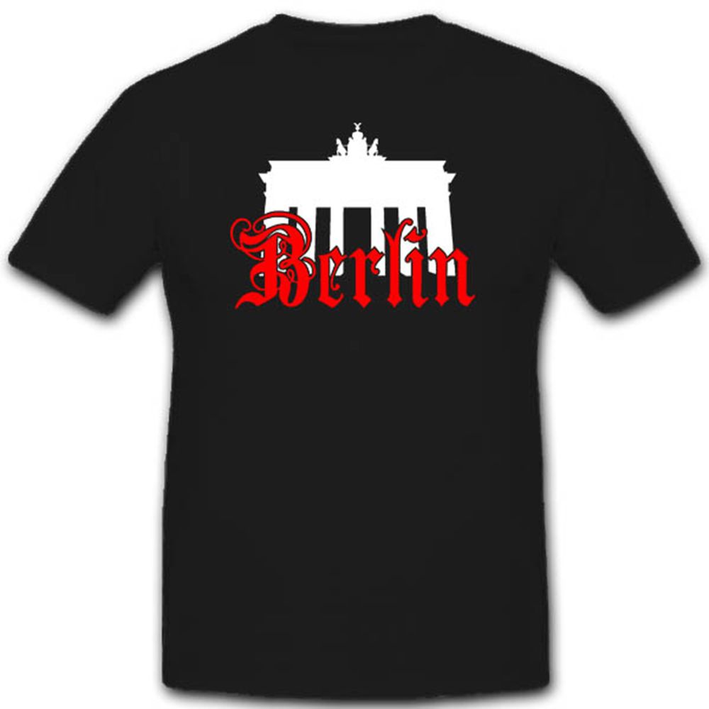 Brandenburger Tor Berlin Denkmal Hauptstadt Deutschland Souvenier  T Shirt #2814