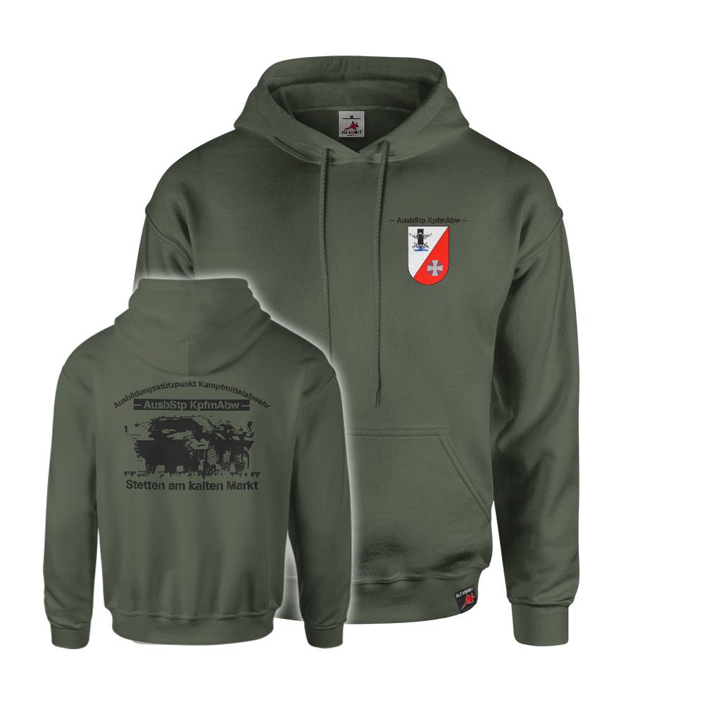 Hoodie AusbStp KpfmAbw EOD Bundeswehr Pionier Ausbildungsstützpunkt #21653