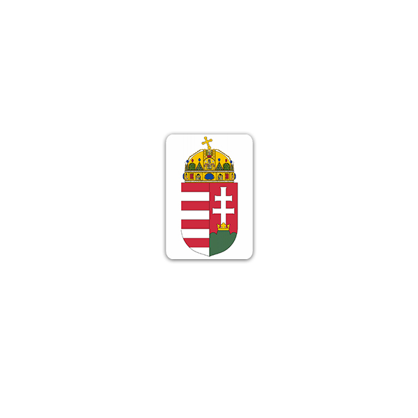 Aufkleber/Sticker Ungarn Magyarorszag Ungarisch Budapest Binnenstaat 5x7cm A3138