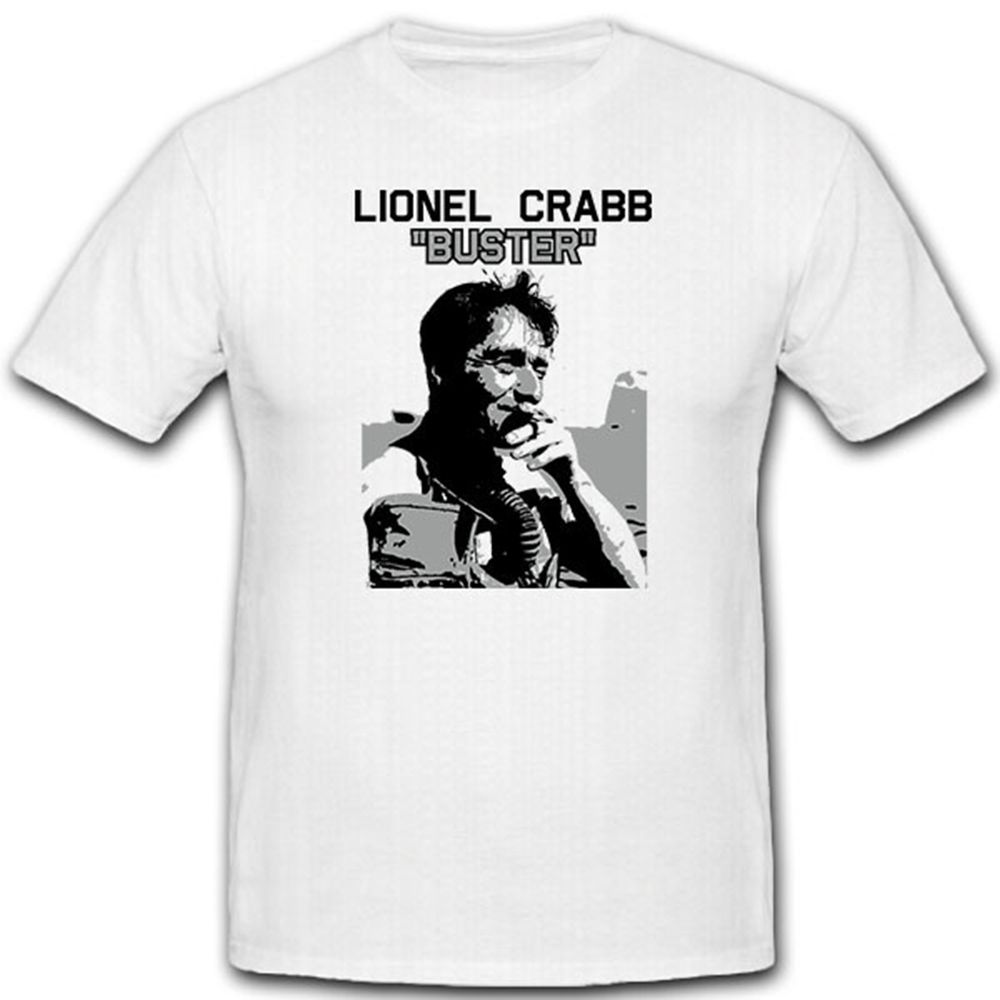 Lionel Buster Crabb_britischer Royal Navy Froschmann MI6 - T Shirt #12945