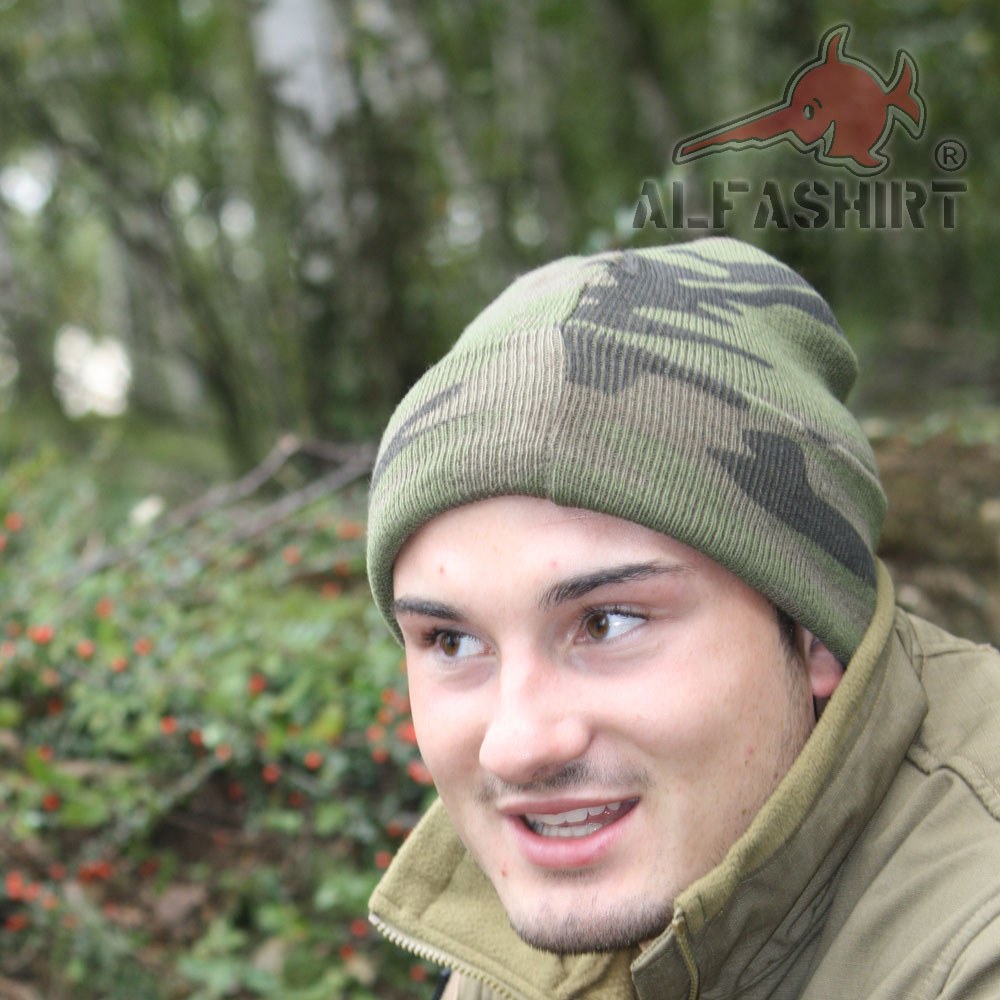COMMANDO HAT CAMOUFLAGE Woodland Bundeswehr deployment Elite # 13396