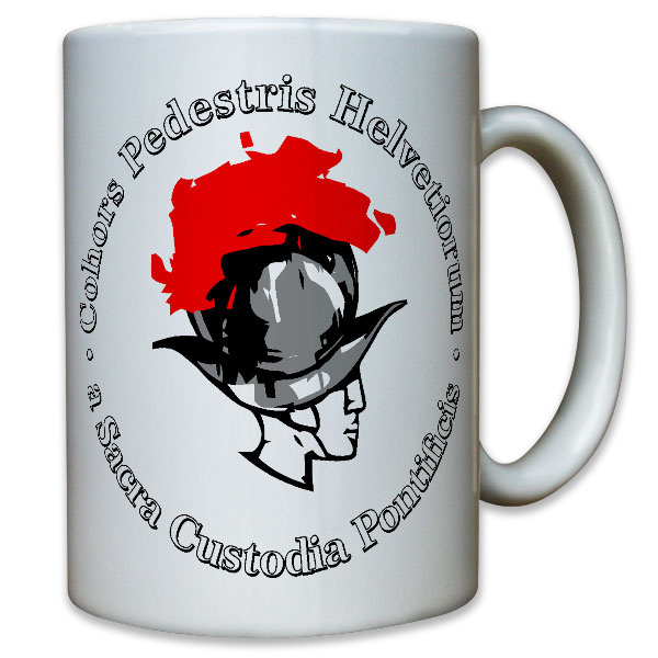 Päpstliche Schweizer Garde Cohors Pedestris Helvetiorum a Sacra - Tasse #11234