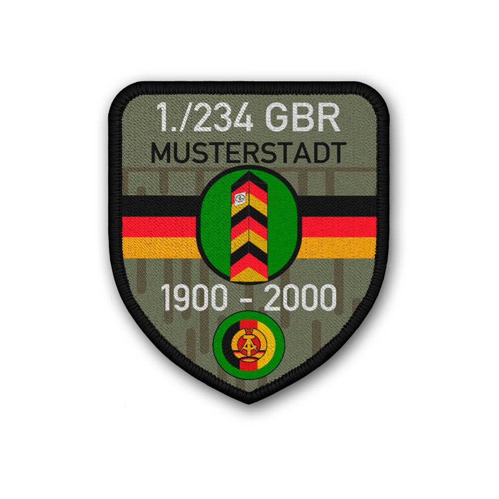 Grenztruppen der DDR Dienstzeit Patch Veteran Grenzbrigade Abzeichen #47767