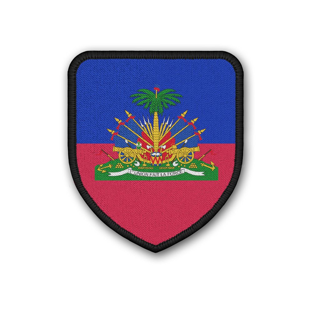 Patch Flag of Haiti Flagge Zeichen Wappen Nation Staat Landesflagge #21335