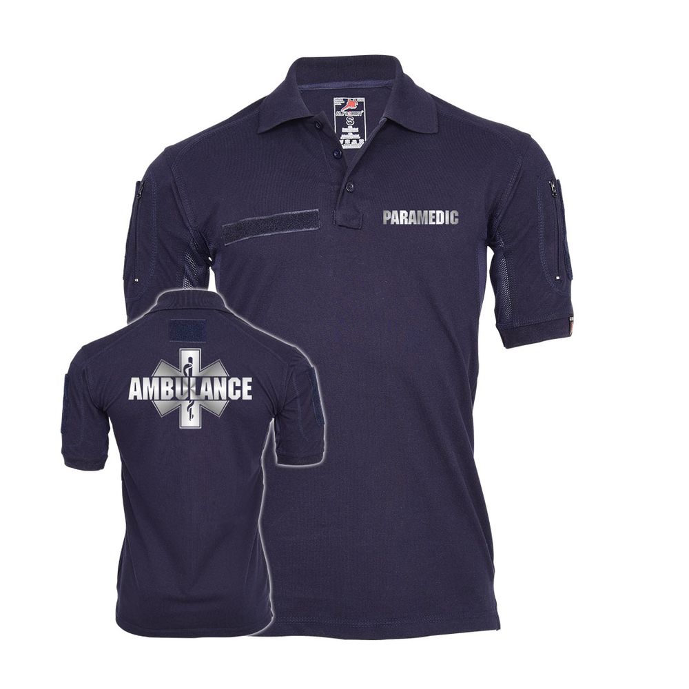Tactical Poloshirt Rettungsdienst Sanitäter Arzt Notarzt Arzthelfer #27810
