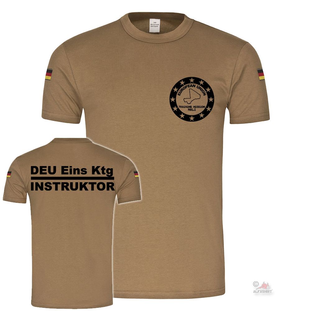 BW Tropen European Union Mali Instructor Training Mission BW Tropical Shirt # 19091