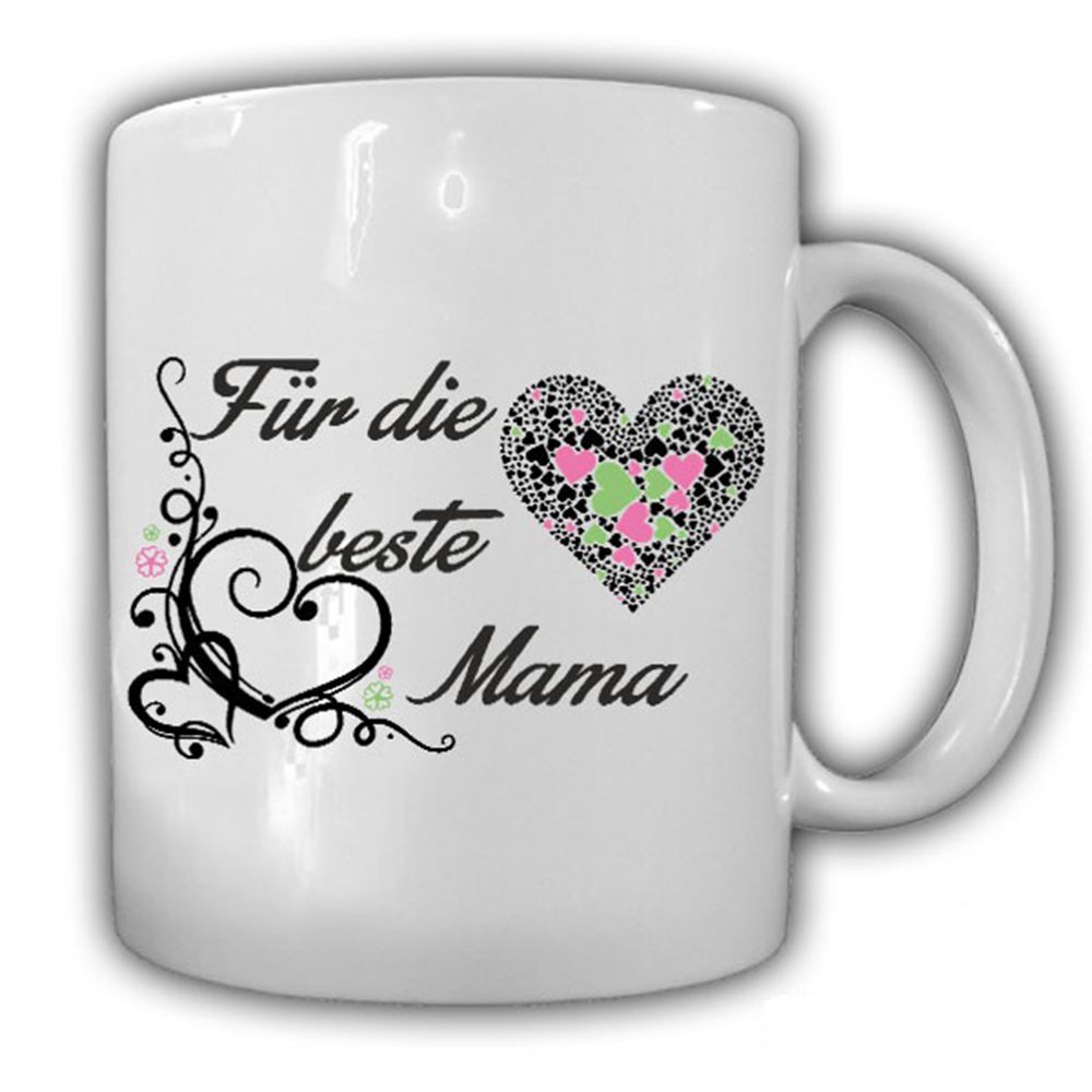Für die beste Mama Muttertagsgeschenk Mama ist die Beste Mutter - Tasse #14888