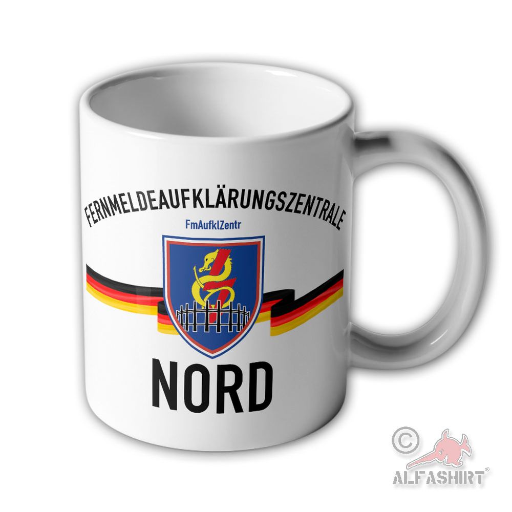 Tasse FmAufklZentr Nord Fernmeldeaufklärungszentrale Bundeswehr Becher #45904