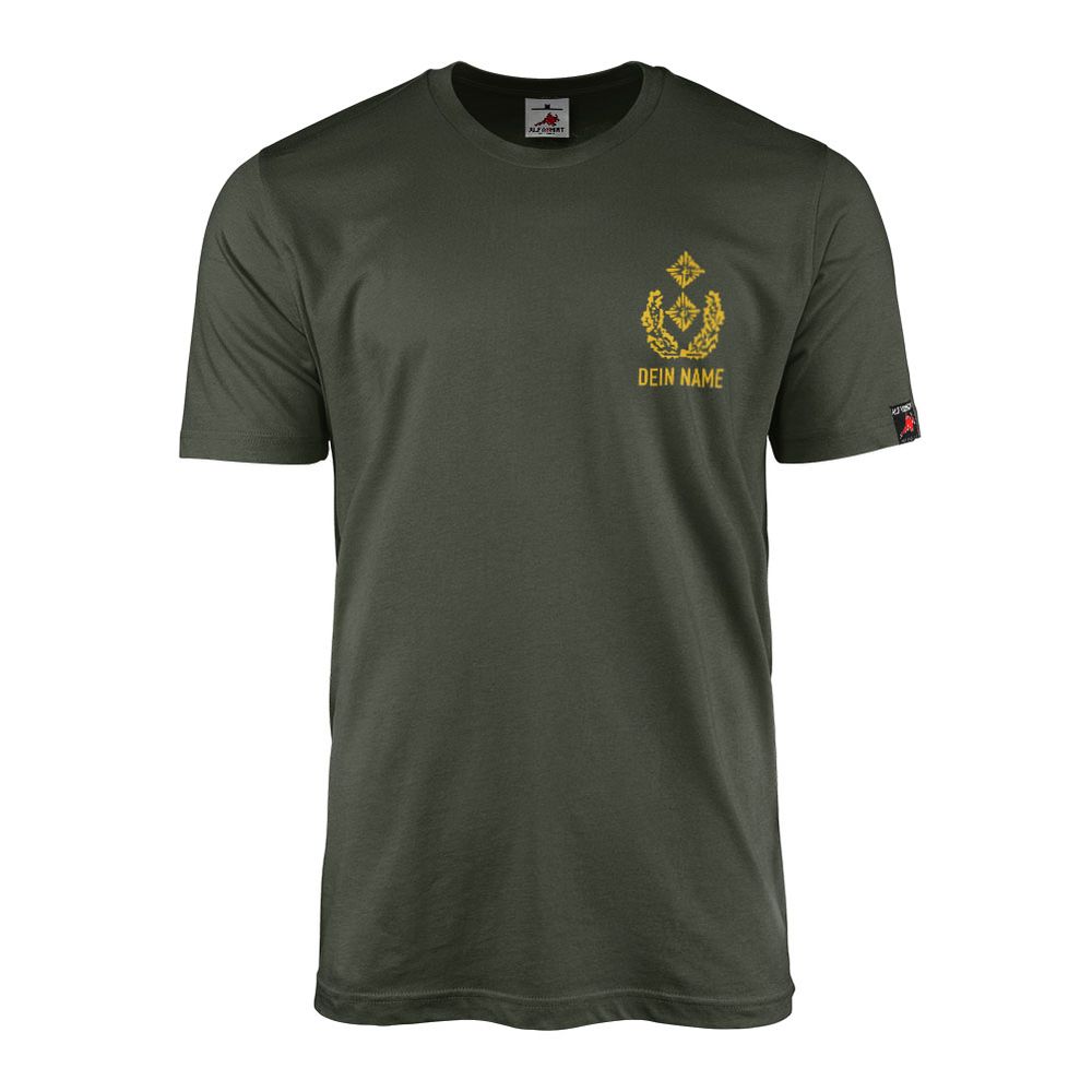 T-Shirt Generalmajor Dienstgradgruppe Generale GM Dienstgradabzeichen #42482