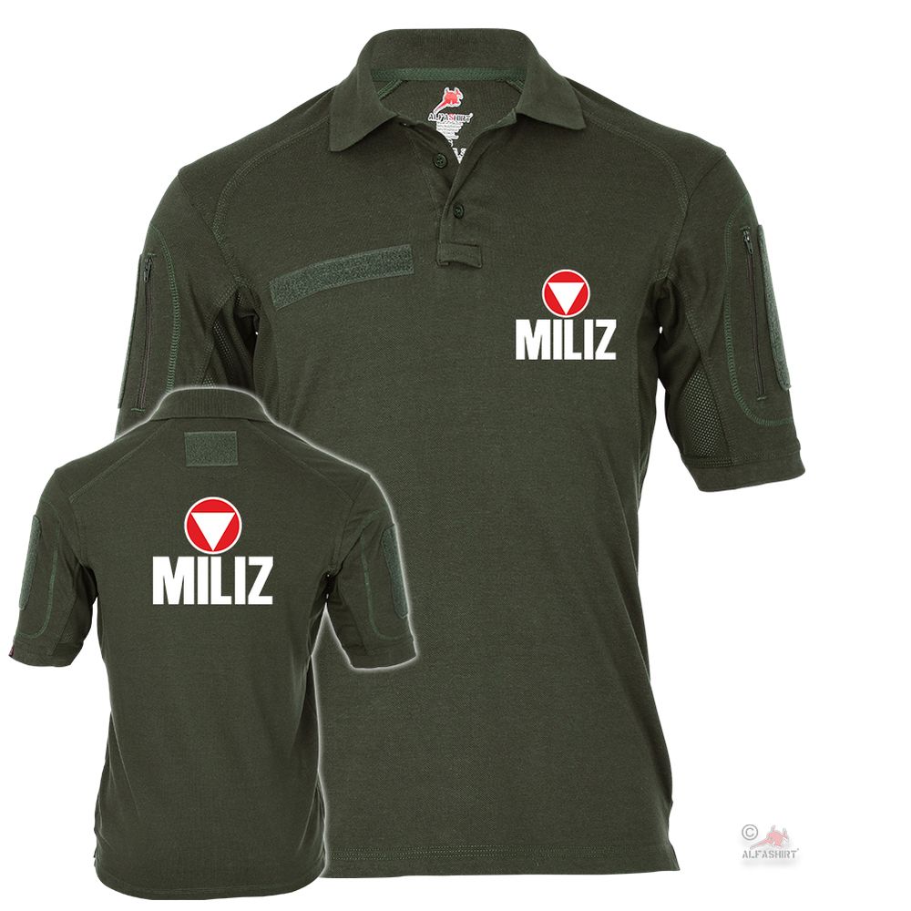 Tactical Polo Alfa Miliz BH Bundesheer Milizsoldaten Österreich Jäger #26584