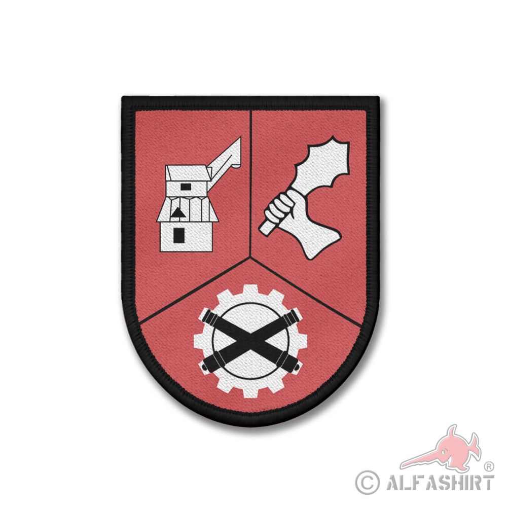 Patch 9x7cm 1 company FArtBtl 31 company badge Lüneburg #43709
