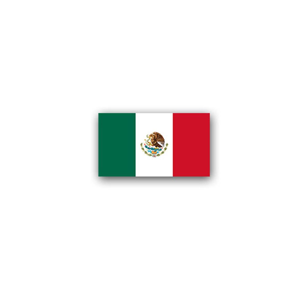 Aufkleber/Sticker Mexiko Flagge México Bundesrepublik Nordamerika 12x7cm A3005