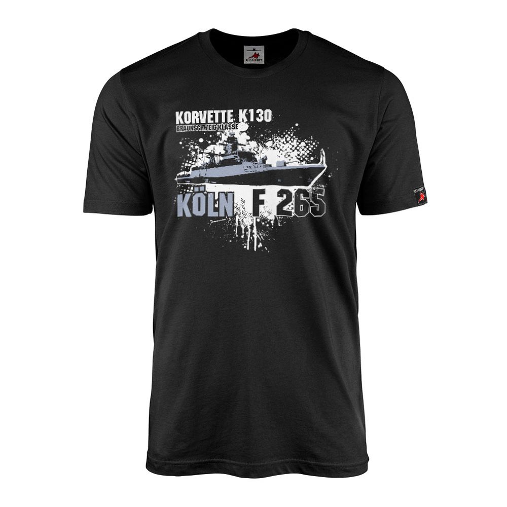 T-shirt Corvette Class K130 Braunschweig-Class Cologne Identification F265 #47307