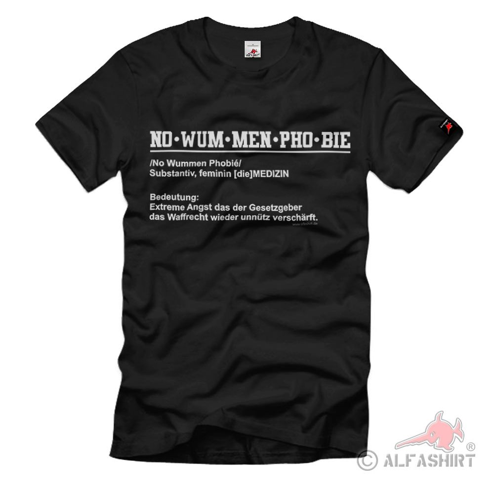 No Boom Phobia Sports Sagittarius Fear Of Guns Prohibition Fun - T Shirt # 38266