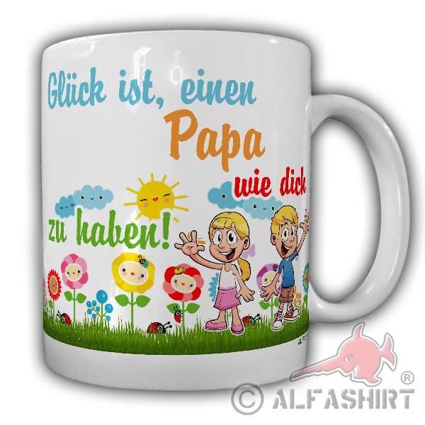 Mug Luck is a dad like you Father Father's Day Kids Gift # 25568