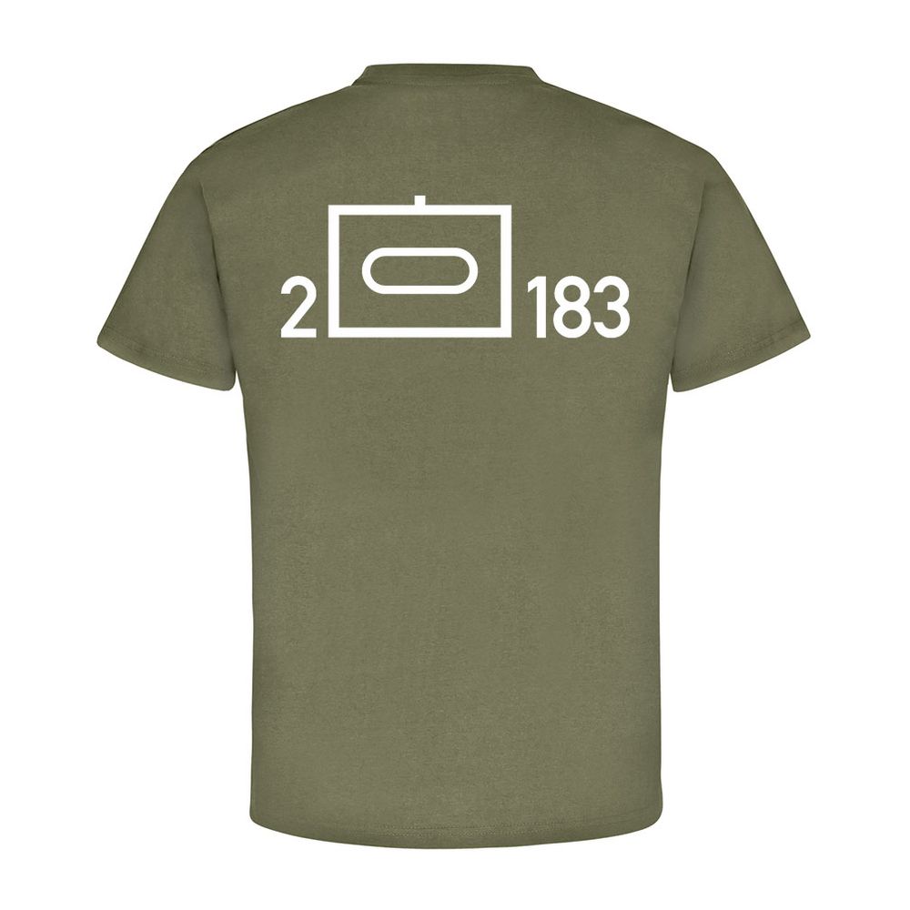 2 PzBtl 183 Panzerbataillon Bundeswehr Kompanie Wappen Zeichen T Shirt #13651