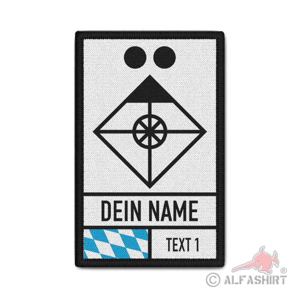 Patch Gruppenführer Bayern Feuerwehr Rettungsdienst Leitstelle Brandwache#39463
