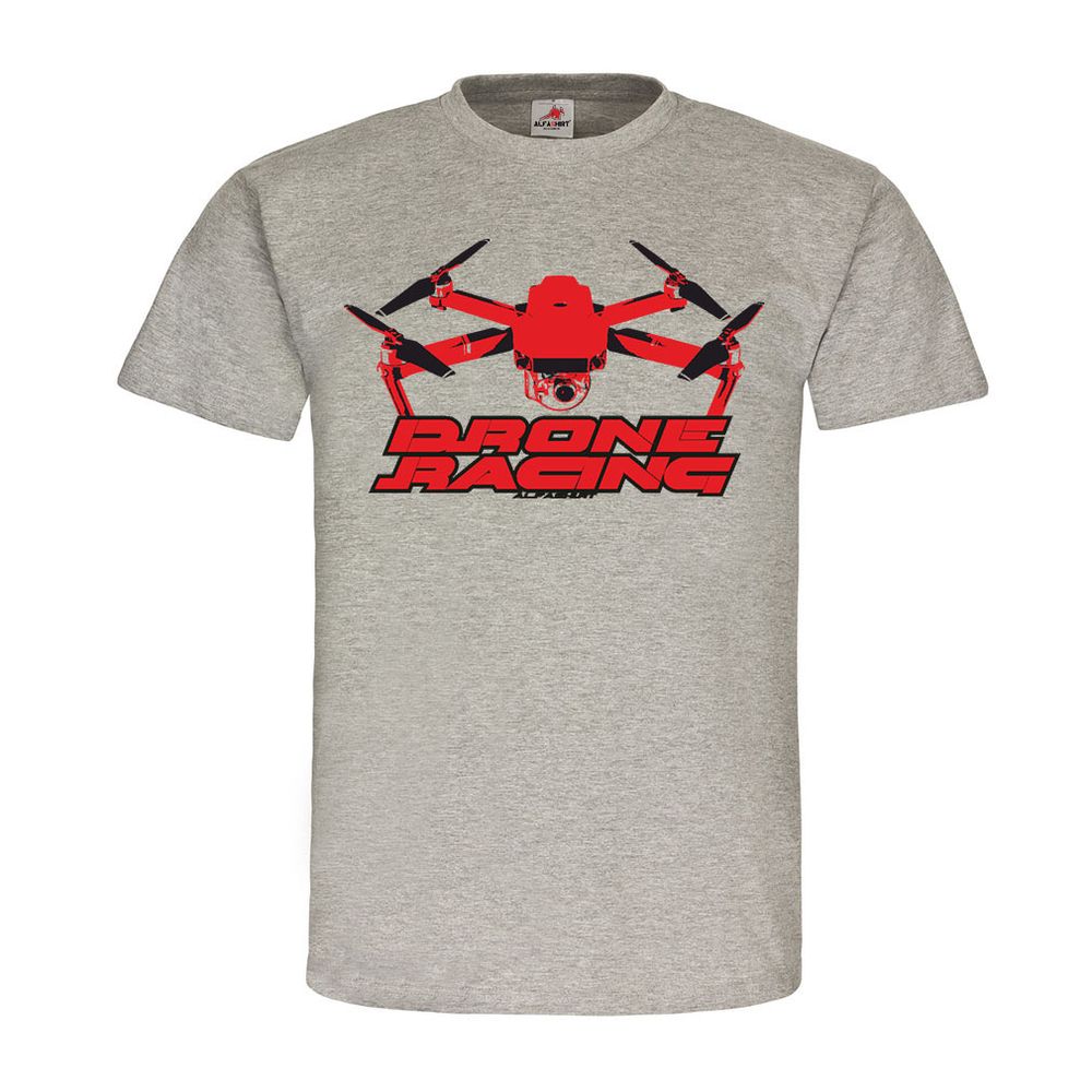 Drone Racing Drohne Renndrohne Rennsport Aircraft Quadcopters T-Shirt #23245