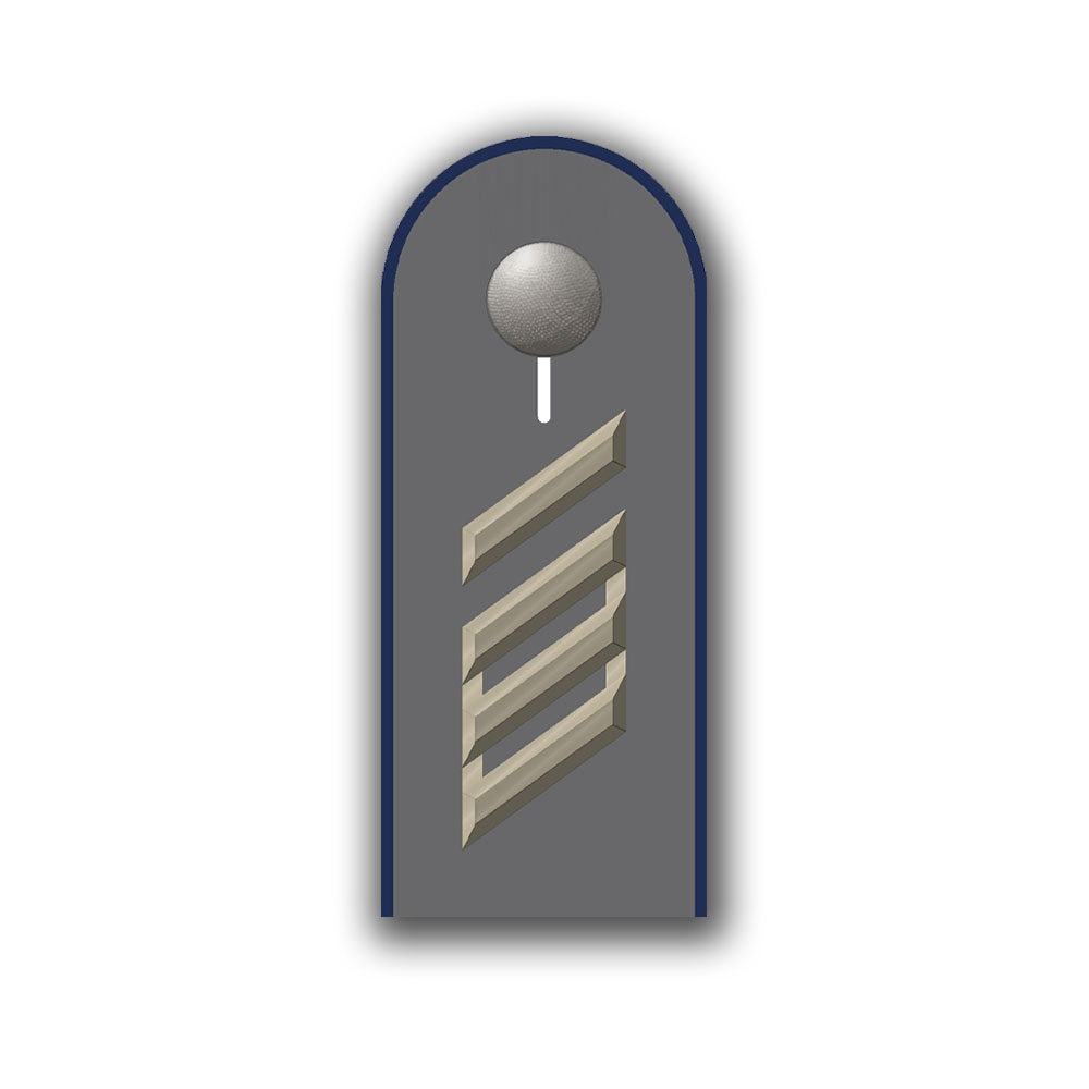 Aufkleber 10x4cm Sticker Schulterklappe Stabsgefreiter StGefr #A7479