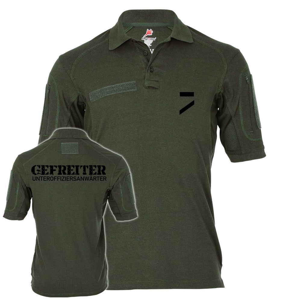 Tactical Poloshirt Alfa - Gefreiter Unteroffiziersanwärter Gefr UA G UA #19262