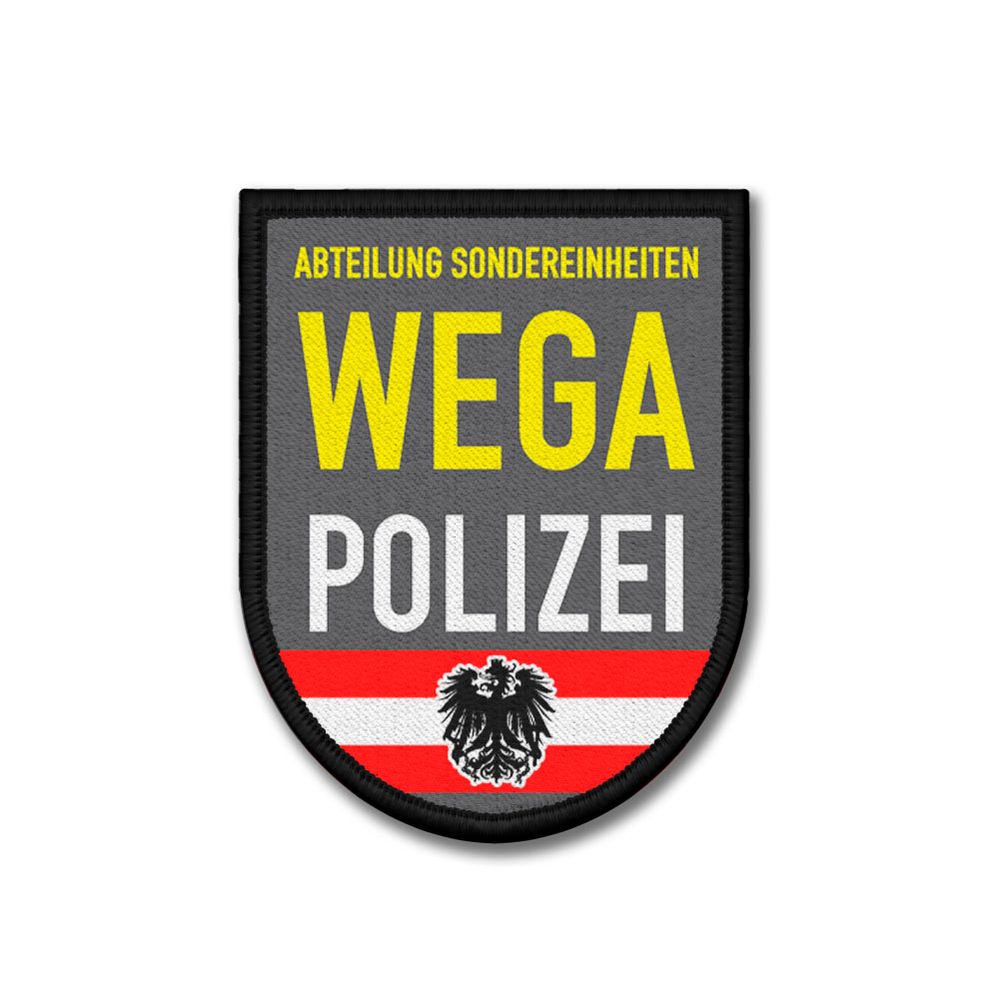 Patch WEGA Police Task Force Austria Vienna Task Force 9x7cm # 31365