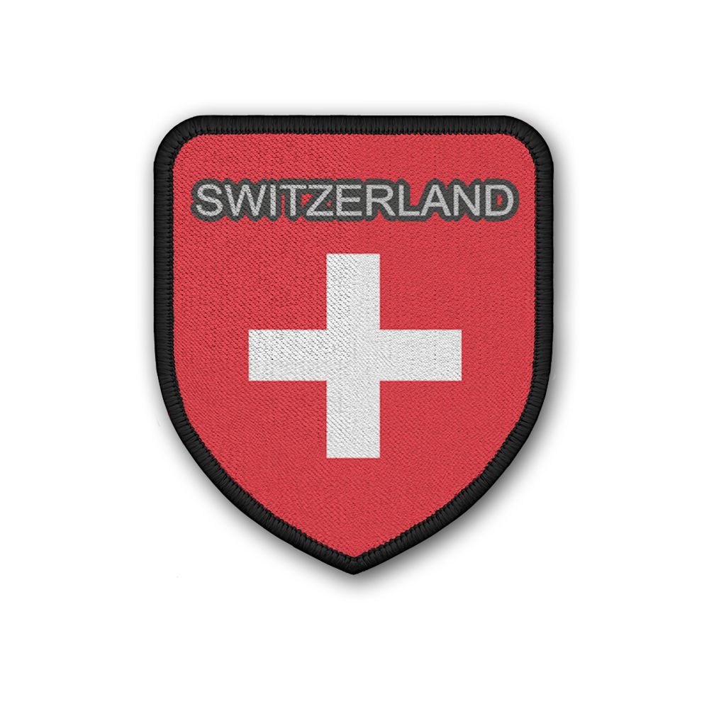 Swiss PatchFlagge Aufnäher Abzeichen Landesflagge Schweitz#37206