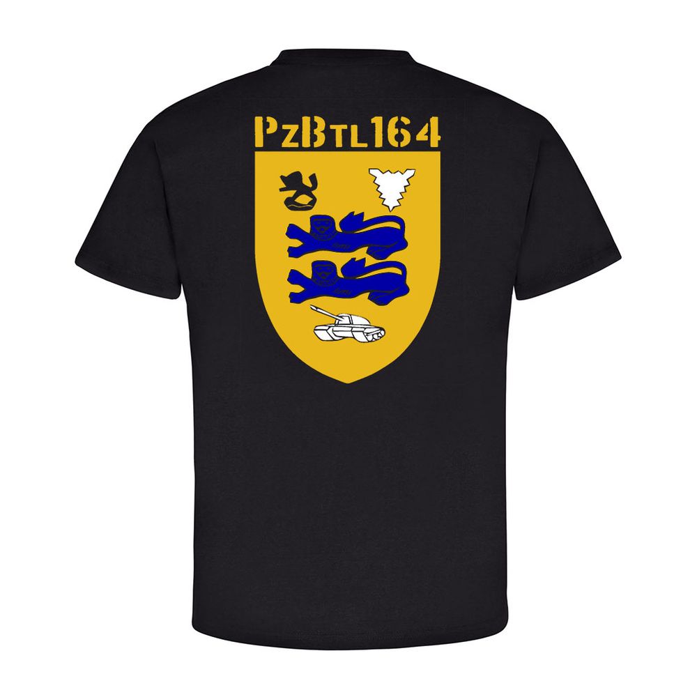 PzBtl 164 Panzerbataillon Panzer Bataillon Veteranen Barrett - T Shirt #5332