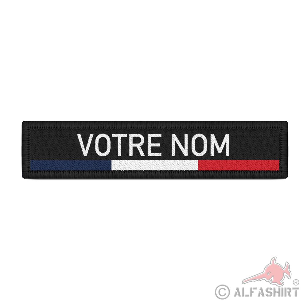 Ecusson avec votre nom