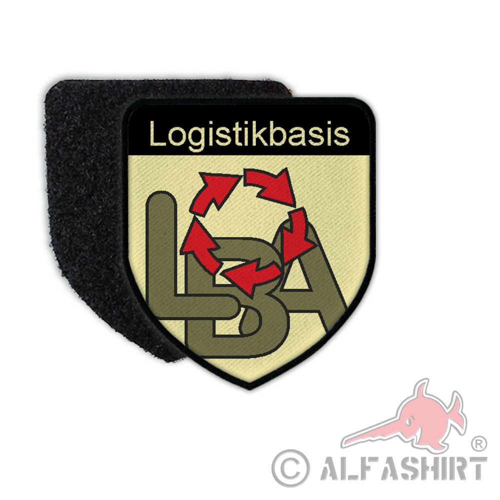 Logistikbasis Tarn Patch Logistik Militär Abzeichen Einheit Tarnanzug LBA #37210