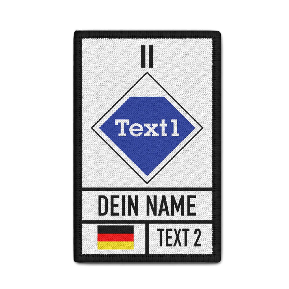 Rank Patch Verbandsführer Hilfswerkt Stufe 2 Ortsverband Gruppe #46901