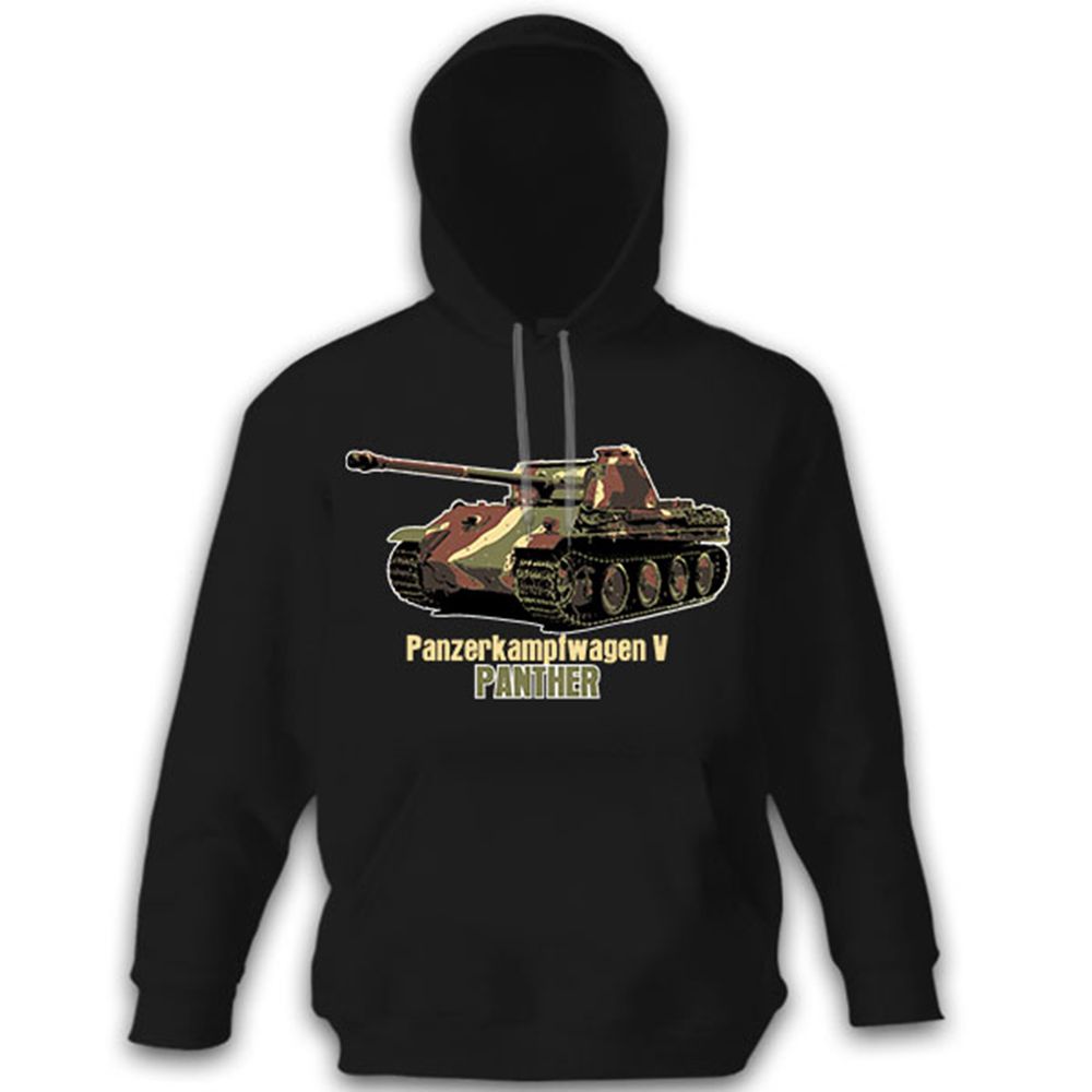 Panzerkampfwagen V Panther Panzer Wh Kampfpanzer - Kapuzenpullover #13606